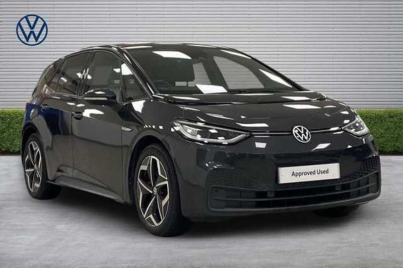 Used VW ID.3 Pro 150 kW (204 HP) 2021 Grey Hatchback