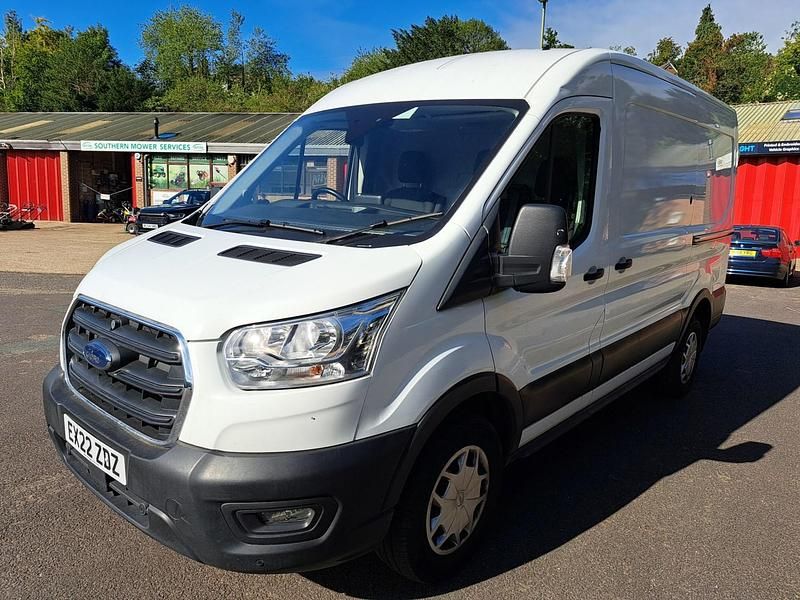 White Used 2022 Ford Transit Trend Van | £18,950 (A bit pricey) - Image 1/4