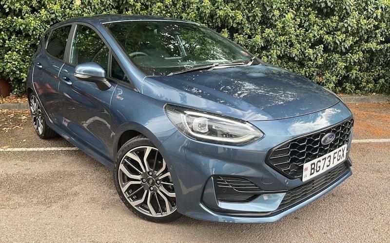 Blue Used 2023 Ford Fiesta ST-Line X Hatchback | £16,220 (A bit pricey) - Image 1/4