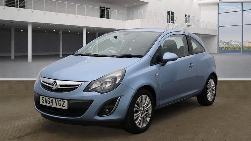 Used Vauxhall Corsa 85 HP (62 kW) 2014 Blue Hatchback