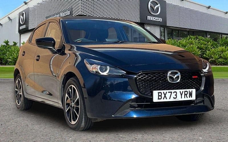 Used Mazda 2 Homura-Aka 116 HP (85 kW) 2023 Blue Hatchback