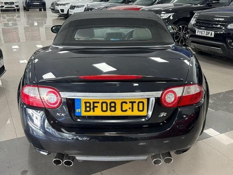 Used Jaguar XKR Supercharged 420 HP (308 kW) 2008 Black Cabriolet