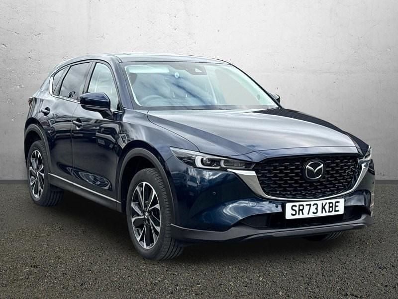 Usado Mazda CX-5 Exclusive-Line 165 HP (121 kW) 2023 Azul SUV
