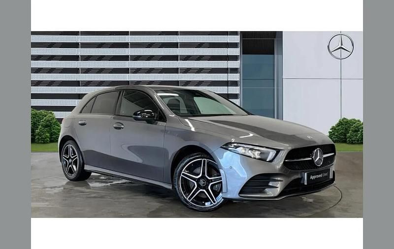 Grey Used 2021 Mercedes A250 AMG Line Premium Hatchback | £19,270 (Fair price) - Image 1/4
