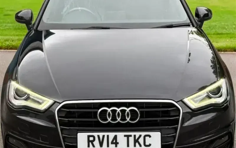Used Audi A3 Sportback S-Line 150 HP (110 kW) 2014 Black Hatchback