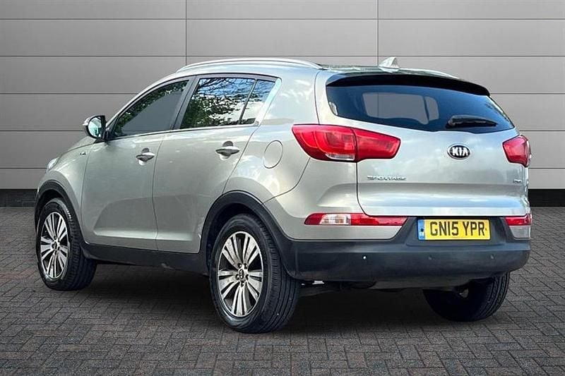 Used Kia Sportage 181 HP (133 kW) 2015 Sirius silver SUV