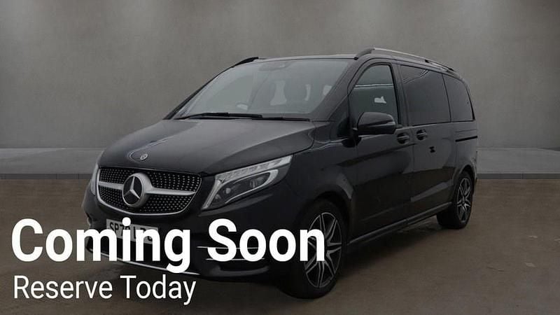 Used Mercedes V300 AMG line 239 HP (175 kW) 2020 Black MPV