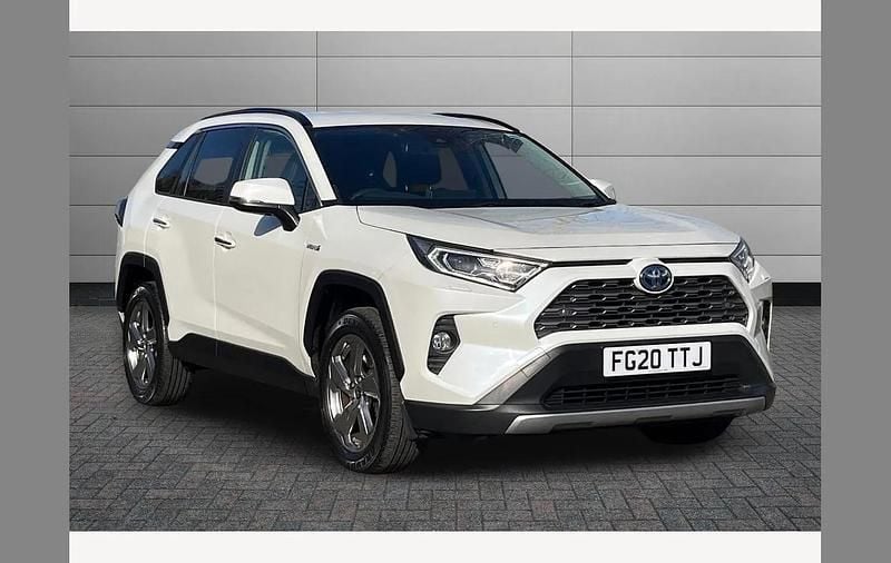 Used Toyota RAV4 Hybrid 222 HP (163 kW) 2020 White SUV