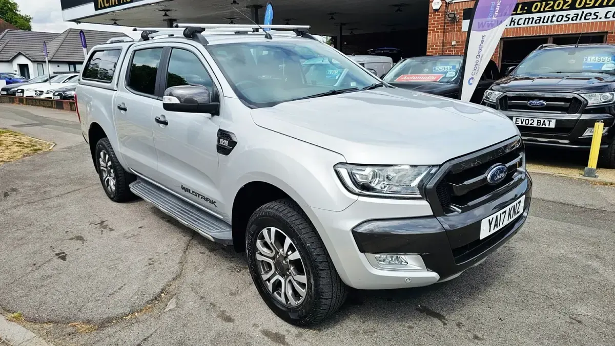 Used Ford Ranger Wildtrack 200 HP (147 kW) 2017 Silver Pickup
