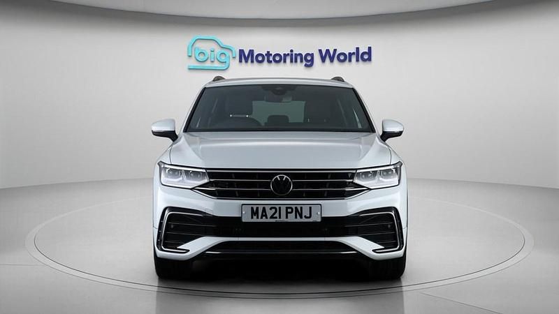 Used VW Tiguan R-line 150 HP (110 kW) 2021 White SUV