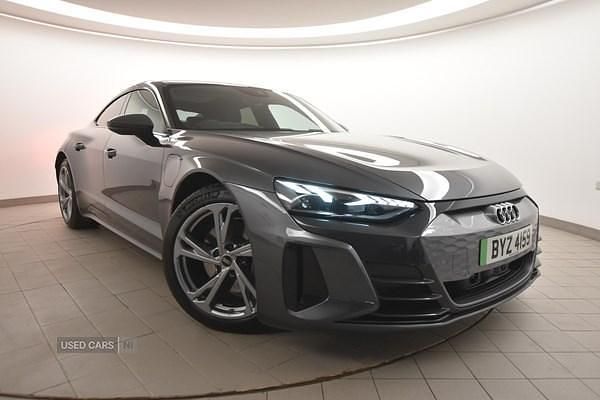 Grey Used 2022 Audi e-tron GT quattro Comfort Sedan | £42,495 (Super price) - Image 1/4