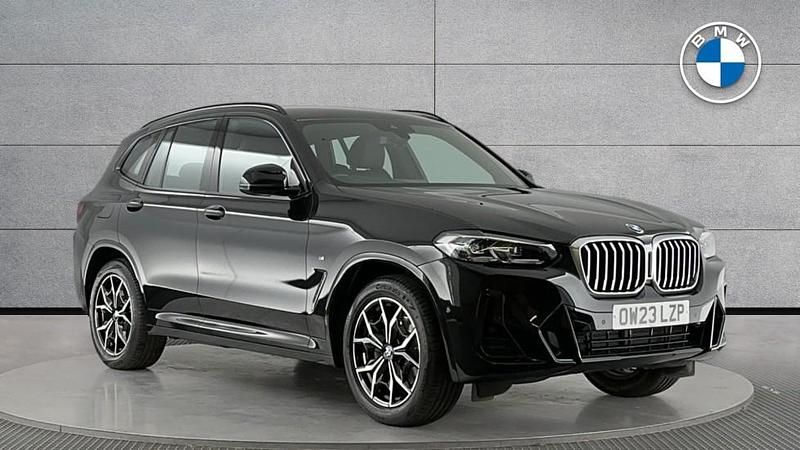 Black Used 2023 BMW X3 M Sport SUV | £35,950 (Fair price) - Image 1/4