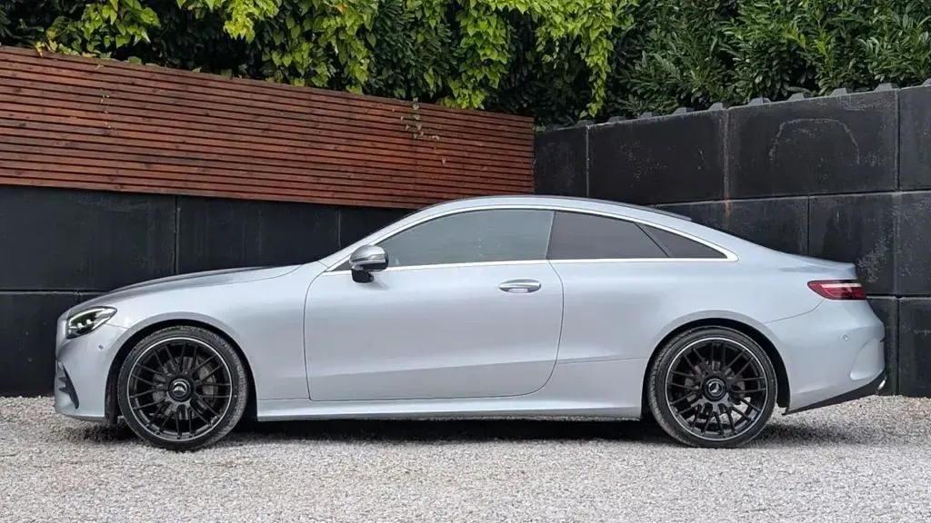 Used Mercedes E220 AMG Line Premium 2021 Silver Coupe