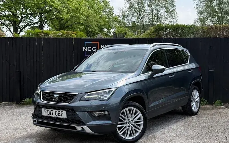 Usado Seat Ateca XCELLENCE 150 HP (110 kW) 2017 Cinzento SUV