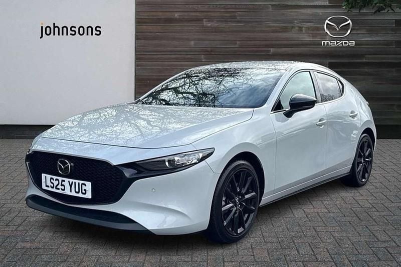 Used Mazda 3 Homura-Line 138 HP (101 kW) 2025 White Hatchback