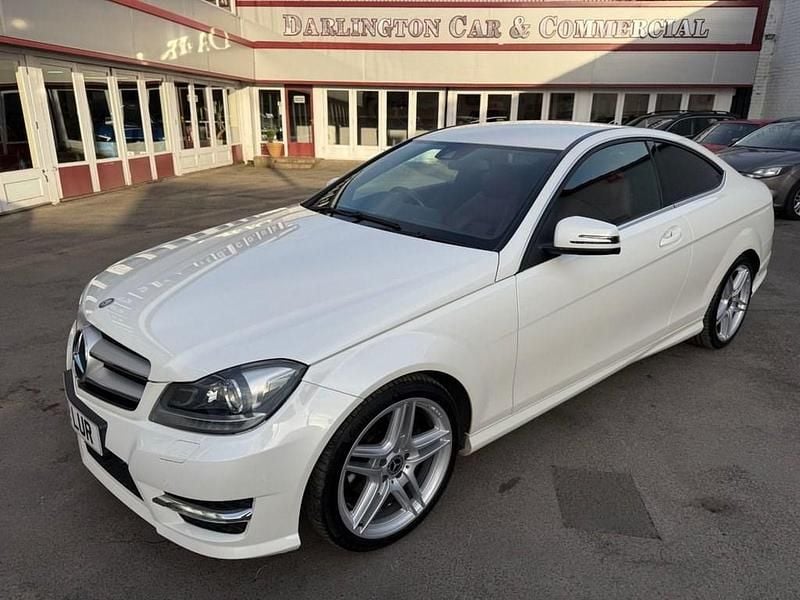 Used Mercedes C180 AMG 2012 White Coupe
