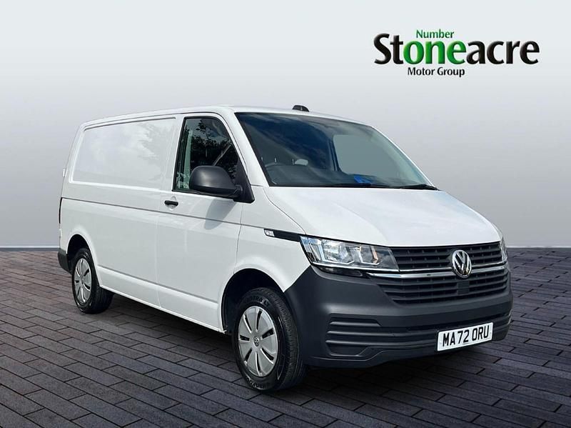 White Used 2022 VW T6.1 Startline Van | £18,349 (Super price) - Image 1/4
