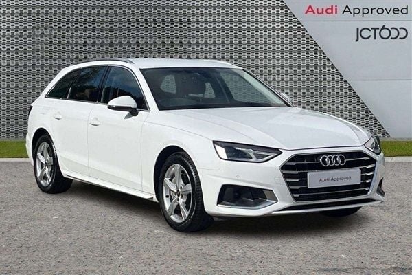 White Used 2024 Audi A4 Sport Estate | £27,892 (Super price) - Image 1/4