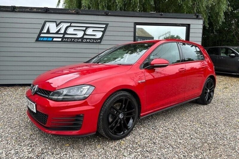 Red Used 2014 VW Golf VII GTD Hatchback | £7,995 (Good price) - Image 1/1