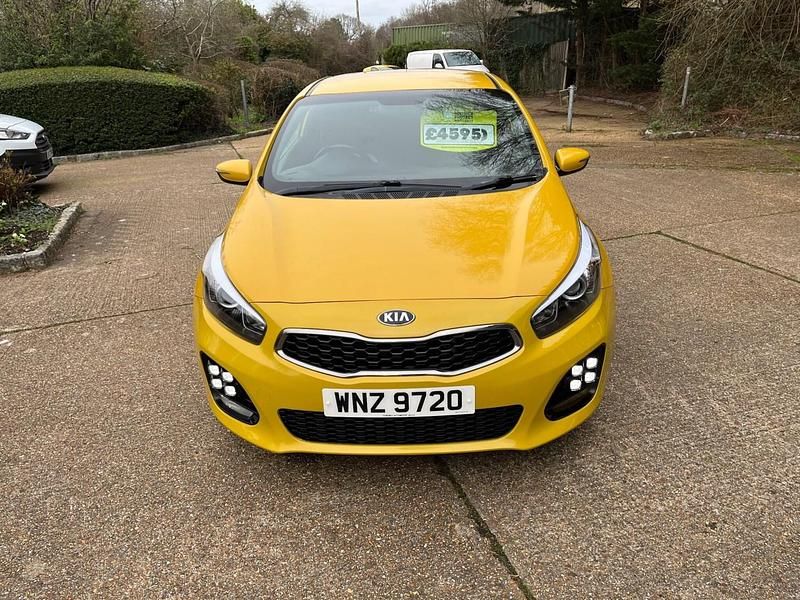 Used Kia ProCeed GT-Line 2017 Yellow Hatchback