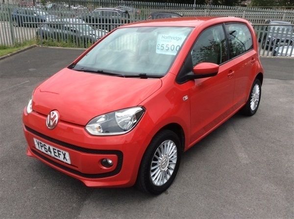 Red Used 2014 VW up! high up! Hatchback | £5,500 (Fair price) - Image 1/4