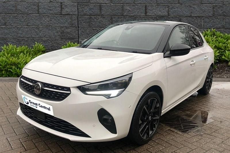 Used Vauxhall Corsa-e Elite 100 kW (136 HP) 2020 White Hatchback