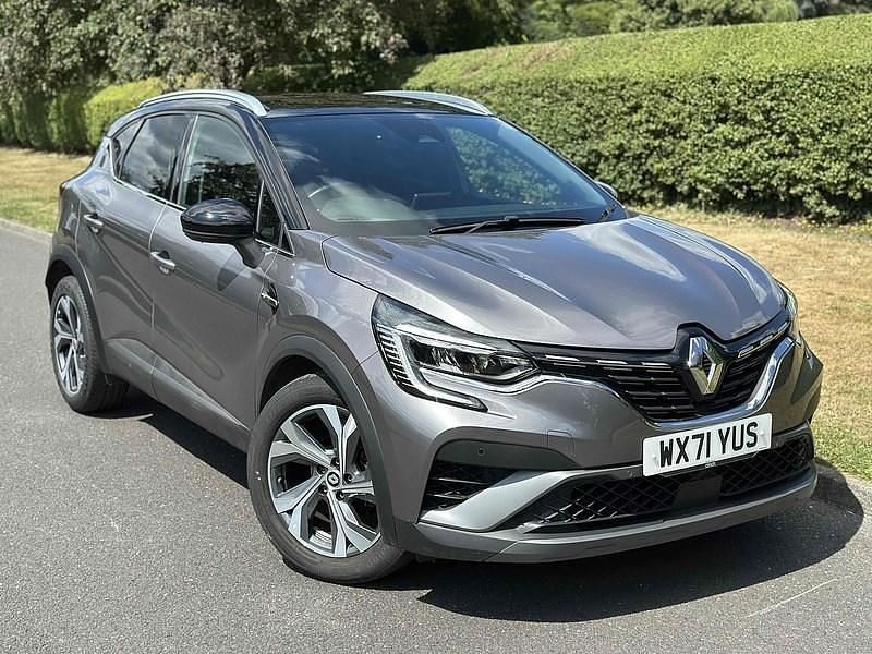 Oyster grey with diamond black roof Used 2021 Renault Captur R.S. SUV | £15,490 (Fair price) - Image 1/4