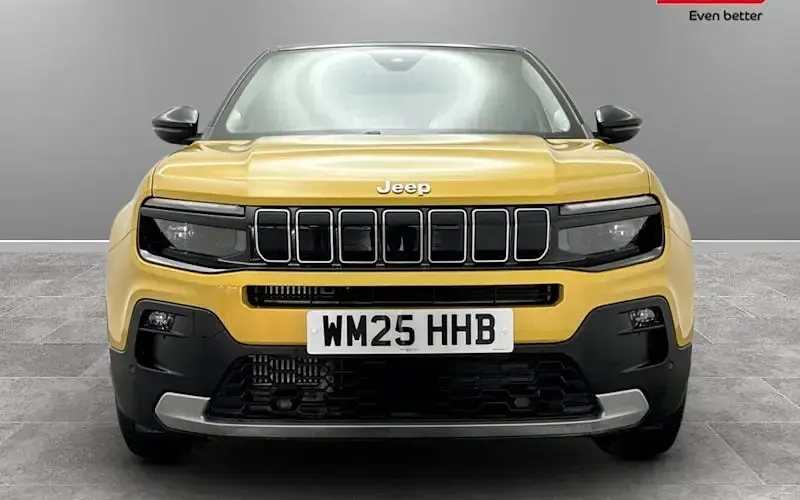 Used Jeep Avenger Summit 101 HP (74 kW) 2025 Yellow SUV
