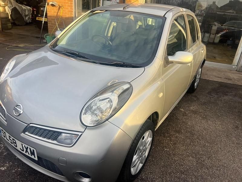 Used Nissan Micra Acenta 79 HP (58 kW) 2008 Silver Hatchback