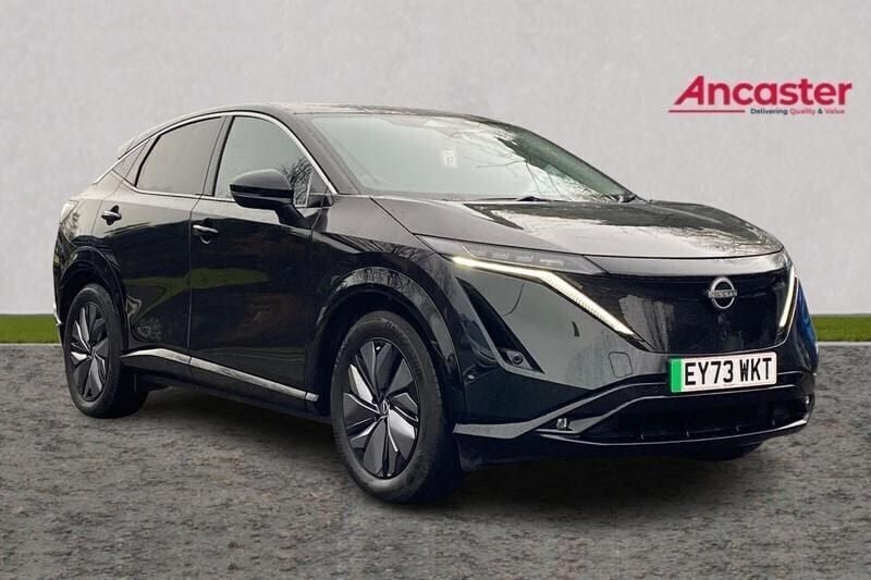 Aurora green Used 2023 Nissan Ariya Evolve SUV | £29,975 (Fair price) - Image 1/4