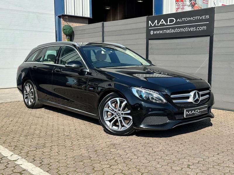 Used Mercedes C350e 293 HP (215 kW) 2017 Black Estate