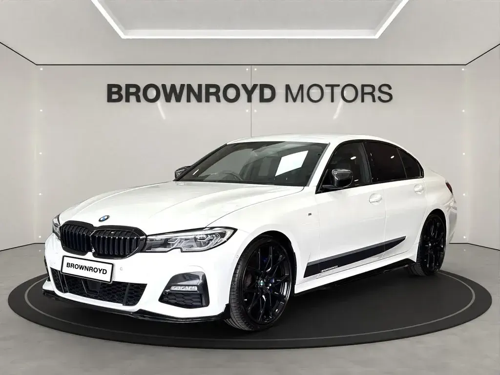 Used BMW 330 M Sport 258 HP (189 kW) 2019 White Sedan