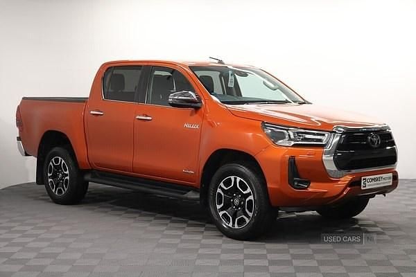 Orange Used 2021 Toyota HiLux Pickup | £24,995 (Super price) - Image 1/4