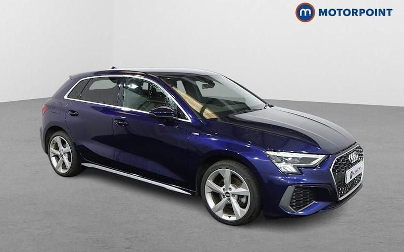 Used 2025 Audi A3 Sportback e-tron S-Line Sedan | £20,899 (Super price) - Image 1/4