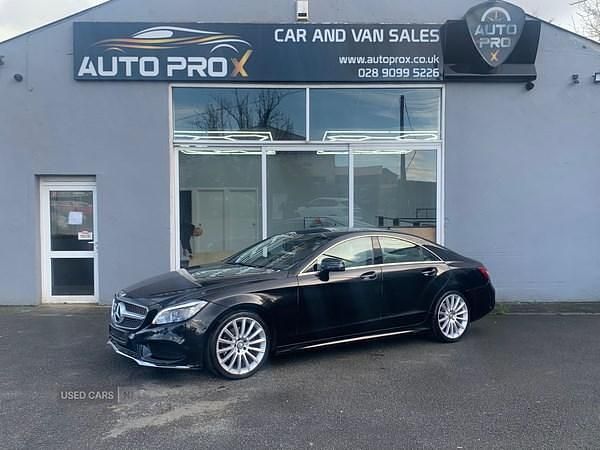 Used Mercedes CLS220 AMG line 2015 Black Coupe