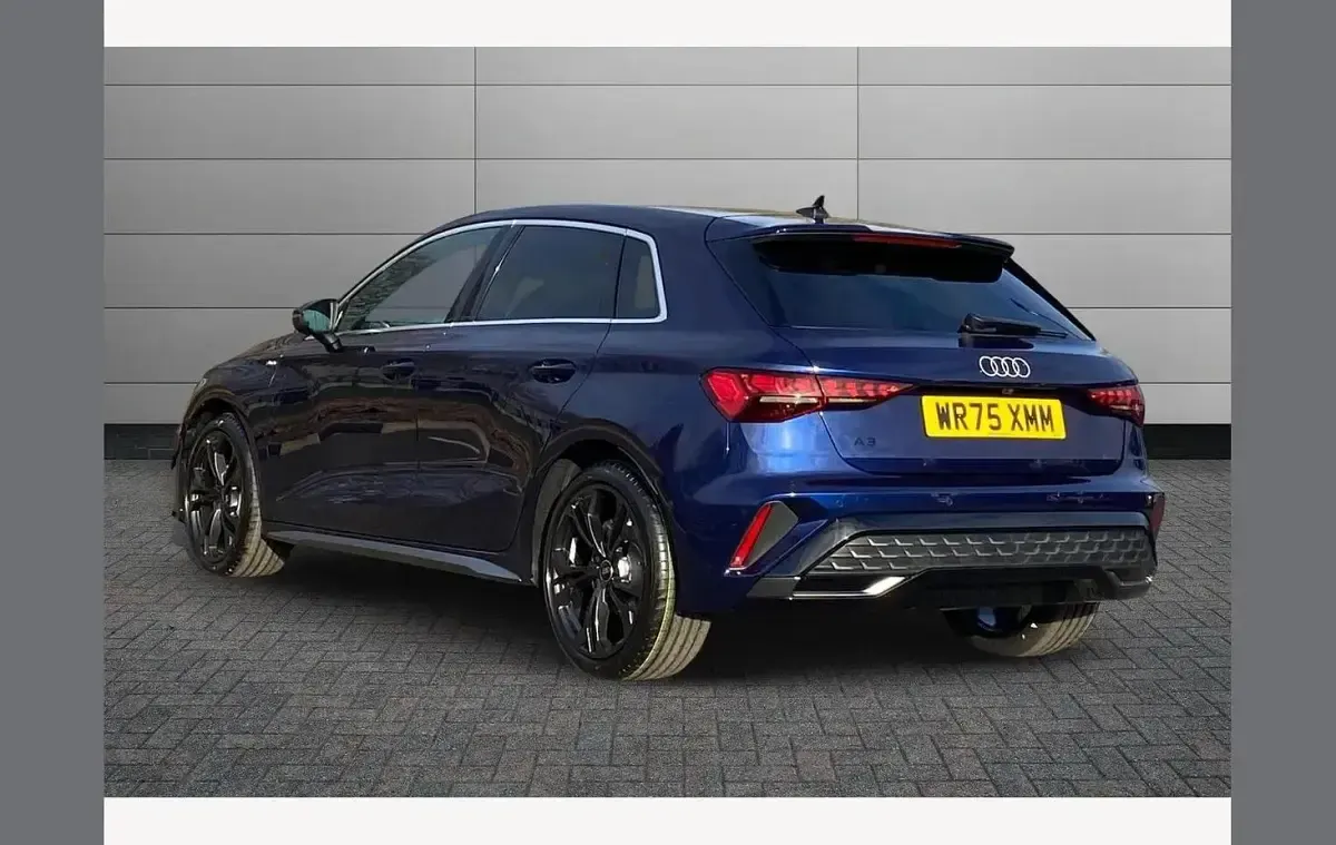 New Audi A3 S-Line 113 HP (83 kW) 2025 Blue Hatchback