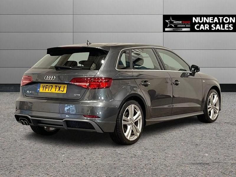 Used Audi A3 Sportback S-Line 150 HP (110 kW) 2017 Grey Hatchback