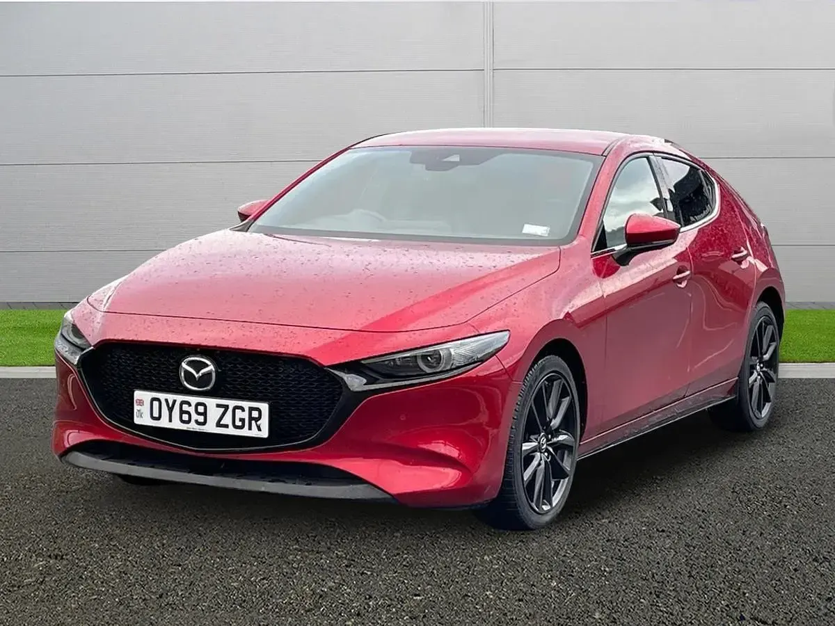 Usado Mazda 3 Inclusive 180 HP (132 kW) 2019 Vermelho Citadino