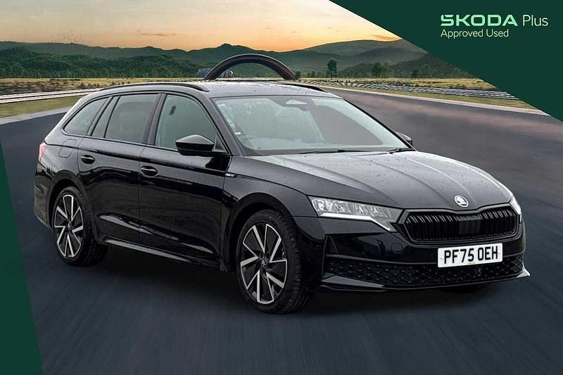 Used Skoda Octavia SportLine 147 HP (108 kW) 2026 Black Estate