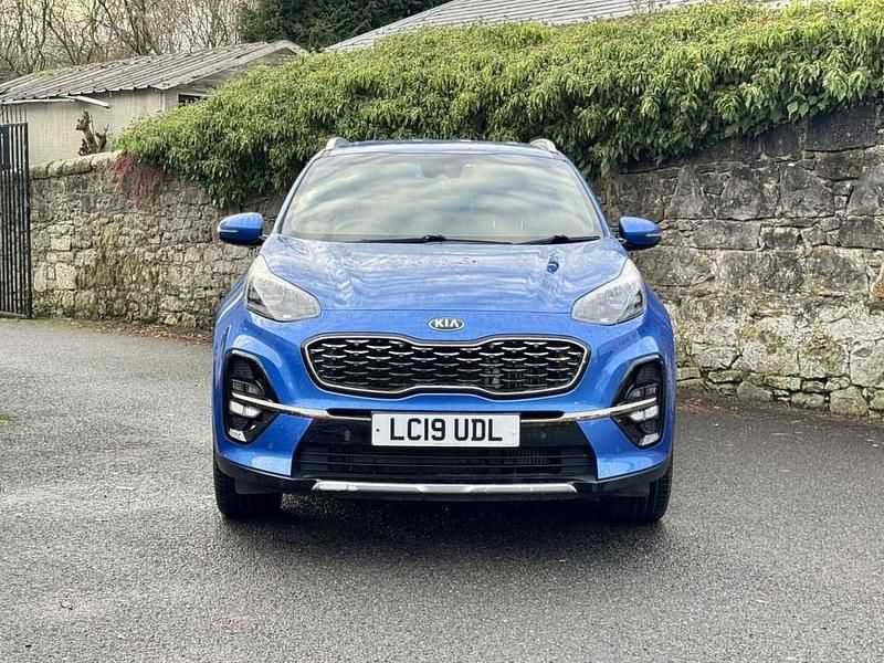 Used Kia Sportage GT-Line 134 HP (98 kW) 2019 Blue SUV