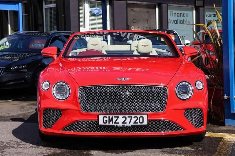 Used Bentley Continental GT Convertible 2021 Red Cabriolet