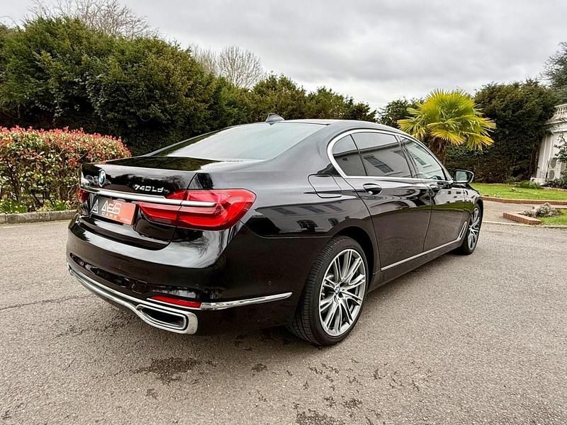 Used BMW 740L Comfort Edition 2016 Black Sedan
