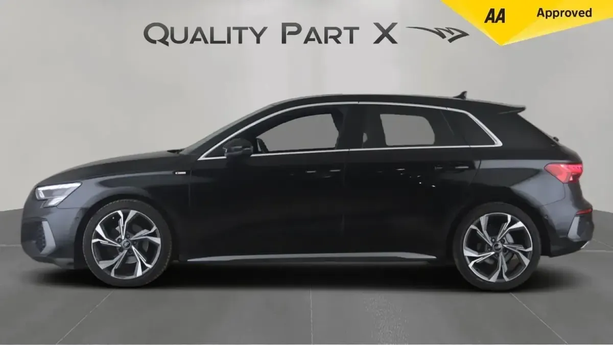 Used Audi A3 Sportback S-Line 110 HP (80 kW) 2023 Black Hatchback