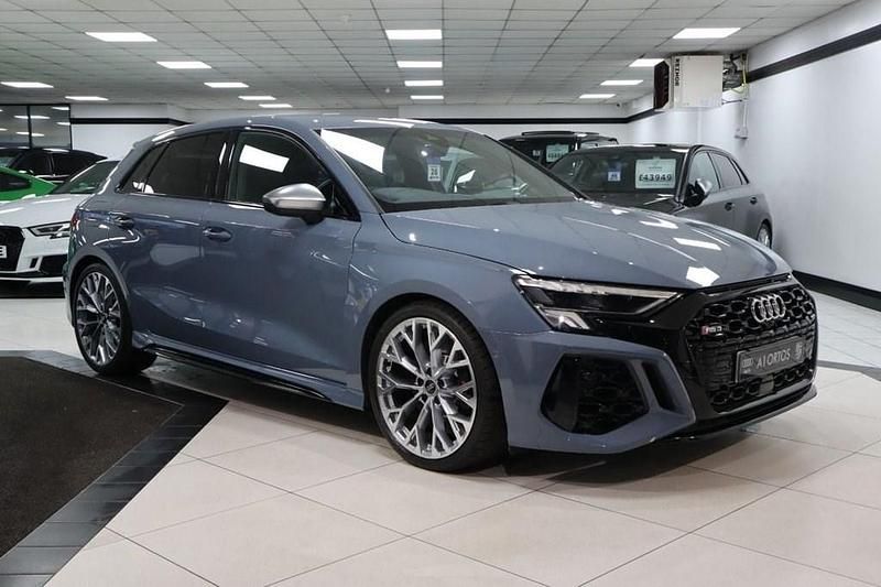 Grey Used 2022 Audi RS3 Comfort Sedan | £41,949 (Super price) - Image 1/4