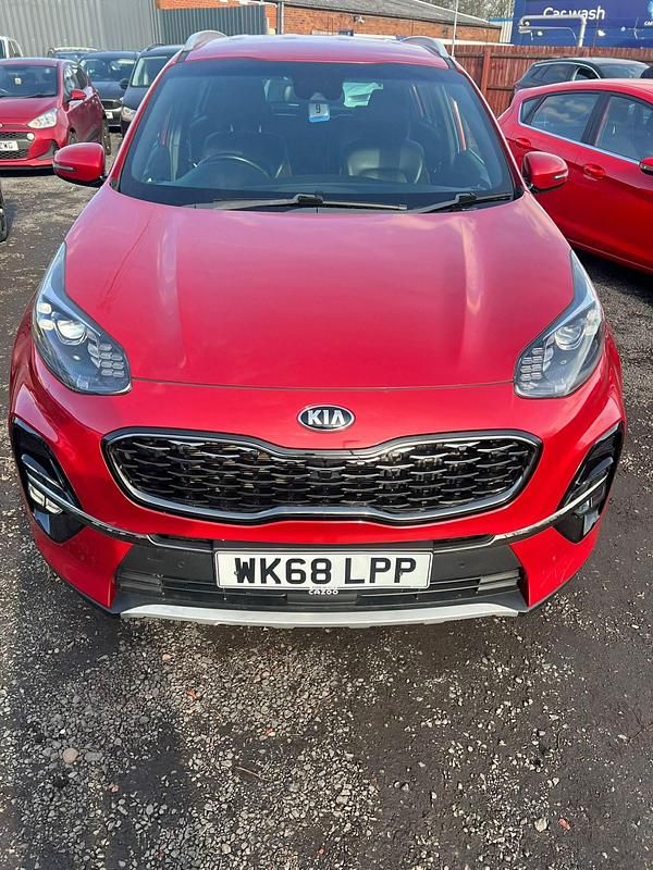 Used Kia Sportage GT-Line 174 HP (127 kW) 2018 Red SUV