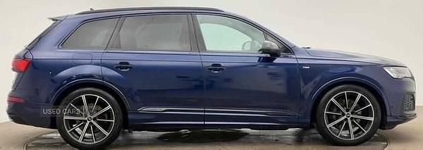Used Audi Q7 Black Edition 286 HP (210 kW) 2022 Blue SUV