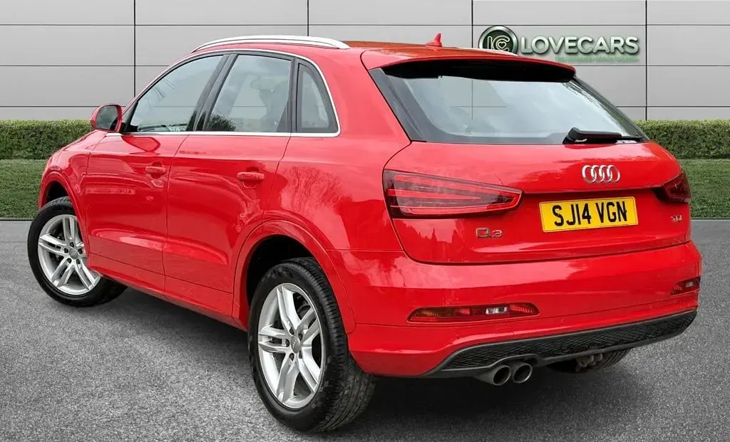 Used Audi Q3 S-Line 140 HP (102 kW) 2014 Red SUV