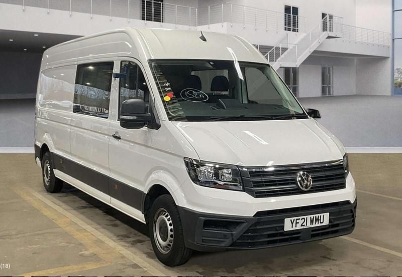 Used VW Crafter Trendline 140 HP (102 kW) 2021 White Van