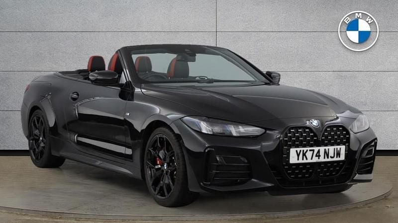 Black Used 2025 BMW 420 M Sport Cabriolet | £44,985 (Fair price) - Image 1/4