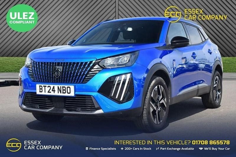 Blue Used 2024 Peugeot 2008 Allure SUV | £15,990 (Good price) - Image 1/4